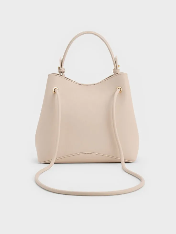 Sybill Geometric Bucket Bag