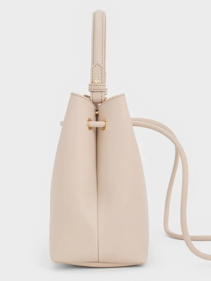 Sybill Geometric Bucket Bag