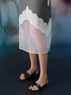 Toe-Ring Slingback Sandals