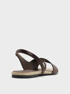 Toe-Ring Slingback Sandals