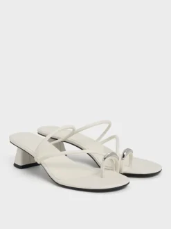 Toe-Ring Strappy Heels