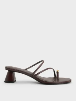 Toe-Ring Strappy Heels