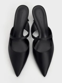Vada Asymmetric Sculptural Heel Pumps