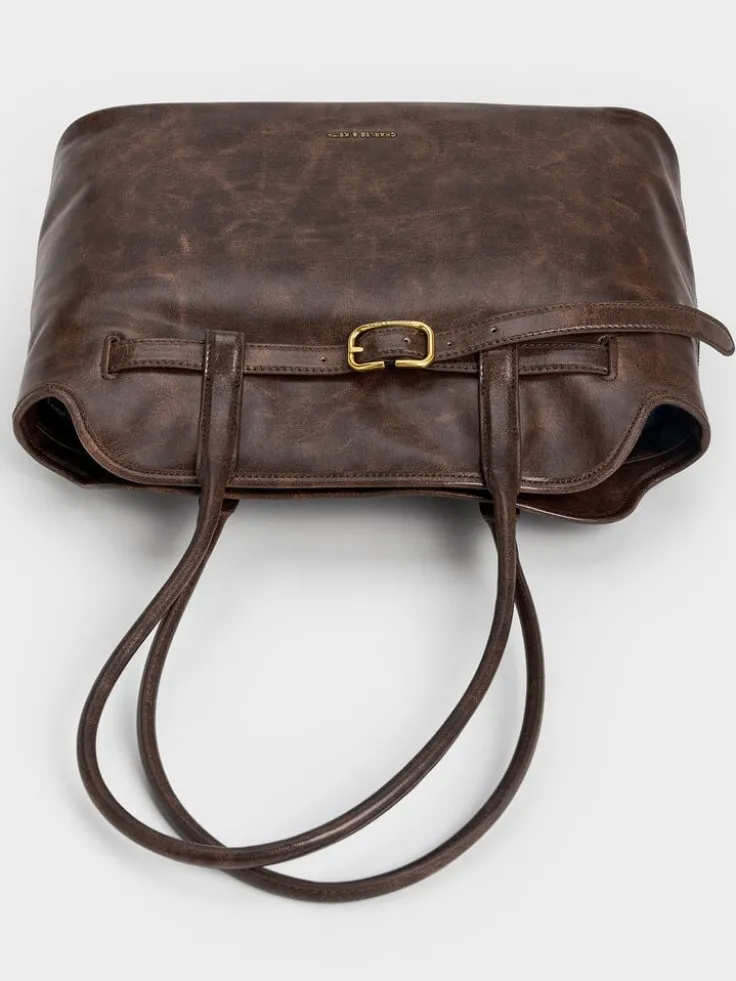 Victoria Belted Tote Bag