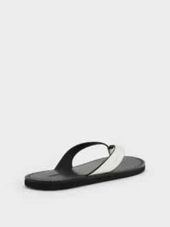 V-Strap Thong Sandals