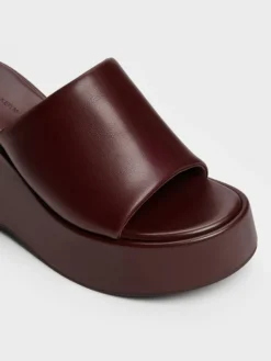 Wide-Strap Platform Wedges