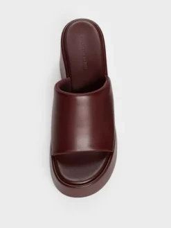 Wide-Strap Platform Wedges