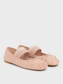Winona Faux Suede Mary Jane Flats