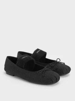 Winona Felt Mary Jane Flats