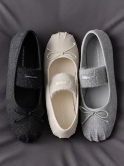 Winona Felt Mary Jane Flats