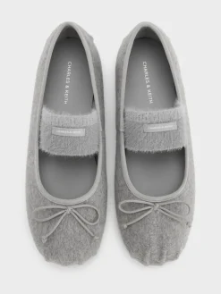 Winona Felt Mary Jane Flats