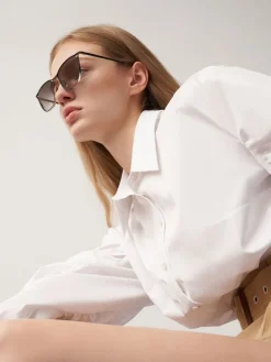 Wire Frame Butterfly Sunglasses