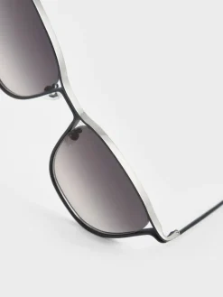 Wire Frame Butterfly Sunglasses