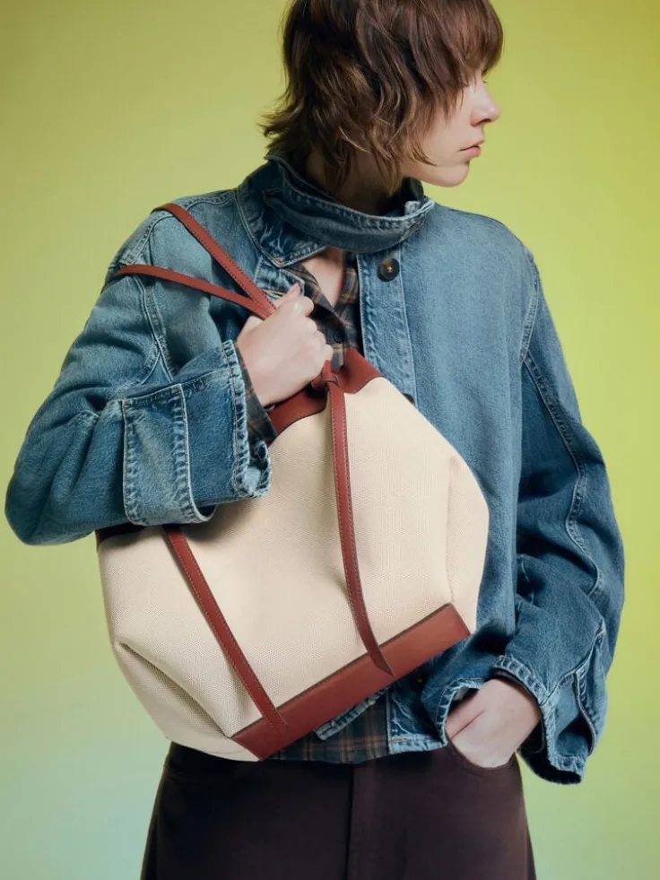 XL Calla Canvas Tote Bag