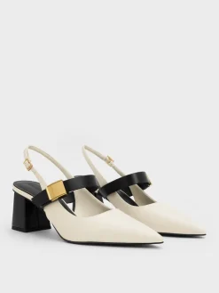 Yvette Mary Jane Slingback Pumps