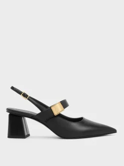 Yvette Mary Jane Slingback Pumps